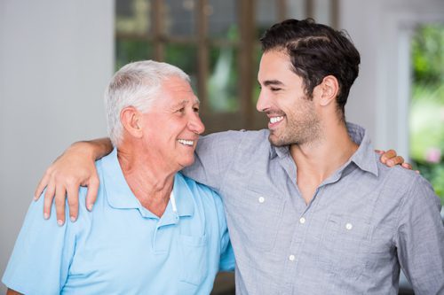 Post-Rehab Do’s and Don’ts for Loved Ones - father and son